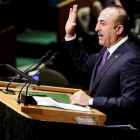 El ministro de Exteriores turco, Mevlut Cavusoglu, en una imagen de hace unos días. JUSTIN LANE