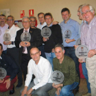 Los socios de 15 años de antigüedad recibieron su homenaje. MACÍAS