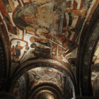 El gobierno autonómico anuncia la restauración de las pinturas murales del Panteón Real de la Colegiata de San Isidoro y sus espacios concatenados. RAMIRO