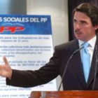 José María Aznar presidió ayer la reunión de la Junta Directiva Nacional del Partido Popular