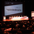 Imagen de la última asamblea de Caja España Duero en la capital leonesa.