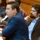El procurador de IU en las Cortes de Castilla y León, José Sarrión