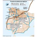 Un almacén logístico de la provincia leonesa.