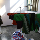 Trabajos textiles de los alumnos de la Escuela de Arte