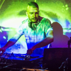 El músico Dj Caution, durante una de sus actuaciones. DL