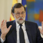 El presidente del Gobierno, Mariano Rajoy. ANGEL DÍAZ