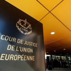 Foto de archivo de una vista general del acceso al Tribunal de Justicia de la Unión Europea