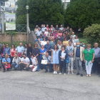 Foto de familia de Geolaciana, que ha retomado su actividad este año. ARAUJO