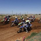 La Salgada repite un año más como juez del Campeonato de Castilla y León de motocross. JESÚS F. SALVADORES