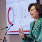 La presidenta del Santander, Ana Botín