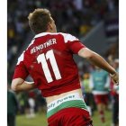 El delantero danés Nicklas Bendtner.