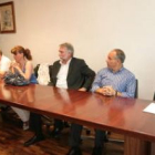 La bancada socialista del Ayuntamiento de Fabero, en una imagen de archivo.