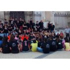 La marcha sumó el apoyo de más de 150 personas, que difundieron el trabajo de asociación como Pyfano y Galban