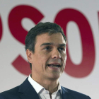 Pedro Sánchez durante su intervención en la reunión del Consejo de Política Federal.