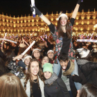 El fin de año anticipado que los jóvenes estudiantes celebran en Salamanca. J. M. G
