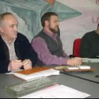 Los responsables de PSOE en Villablino dieron ayer una rueda de prensa
