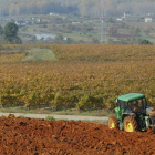 Laboreo de un tractor.