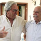 Antonio Mercero junto a Manuel Aleixandre.