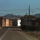 Entrada a la localidad de Cubillas de Rueda.