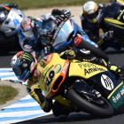 Álex Rins, durante los entrenamientos del Gran Premio de Australia de Moto2.