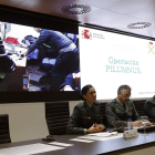 La Guardia Civil explicó ayer en Madrid los detalles de la intervención. EMILIO NARANJO