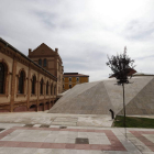 Las salas expositivas y el auditorio de Araú siguen sin uso. JESÚS