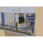 Imágenes del proyecto de los gastrobares que se impulsa en el mercado de abastos.