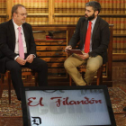 Elena Rodríguez Costilla, el consejero Fernando Rey, Roberto Núñez y Joaquín S. Torné. RAMIRO