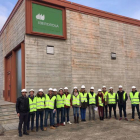 Alumnos de la Universidad de León visitan la subestación de Iberdrola Eras de Renueva