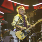 Keith Richards, en una actuación de los Rolling Stones.