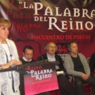 Isabel Carrasco en un encuentro poético celebrado en el marco de los actos del 1.100 Aniversario del