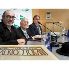 Pedro García Trapiello, Miguel Cordero del Campillo y José Antonio Martínez Reñones.