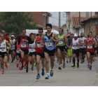 Rabanal (330), por delante del a la postre ganador Alberto González, puso un fuerte ritmo en el tramo inicial de la Media Maratón.