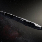 El asteroide interestelar conocido como 'Oumuamua'.