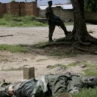 Rebeldes tutsis, liderados por Laurent Nkunda, descansaban ayer en Kiwanja, al norte de Goma