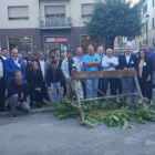 Representantes de Galicia, el Bierzo, Extremadura y Andalucía en Marradi, en la Toscana taliana. DL