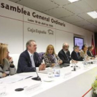 Asamblea general de Caja España, celebrada el pasado mes de marzo