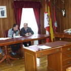 Pleno celebrado ayer en el ayuntamiento de Riaño.