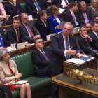 Debate en el Parlamento británico el 29 de marzo del 2019.