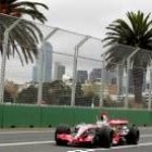 Alonso marcó el mejor tiempo en la primera sesión libre