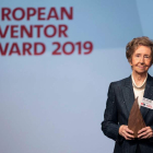 Margarita Salas recoge el premio Inventor Europeo. NICOLÁS GAOHIER