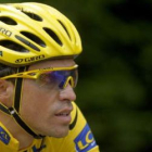 Alberto Contador, en el último Tour donde dio positivo.