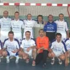 Formación del Peluquería San-K, campeón de Liga anticipado de la competición local de Cacabelos