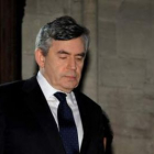 El primer ministro británico, Gordon Brown.