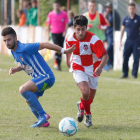 El equipo arlequinado se impuso con un solitario gol de Roberto Benítez al blanquiazul. FERNANDO OTERO