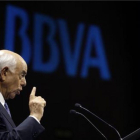 El BBVA aumenta sus beneficios en un 1,3% respecto al balance de 2016.