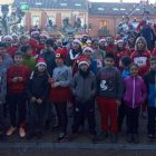 Decenas de personas participaron en la cuarta edición de la San Silvestre Mansillesa. DL