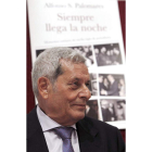 El periodista Alfonso S. Palomares durante la presentación del libro