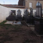 Espacio que queda libre en el actual camposanto de la localidad.