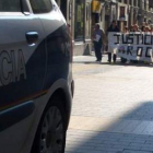 Imagen de archivo de una manifestación de protesta por la muerte de la víctima.